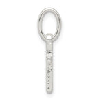 Sophia Jewelers Sterling Silver Cross Charm for Children Polished Finish