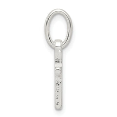 Sophia Jewelers Sterling Silver Cross Charm for Children Polished Finish