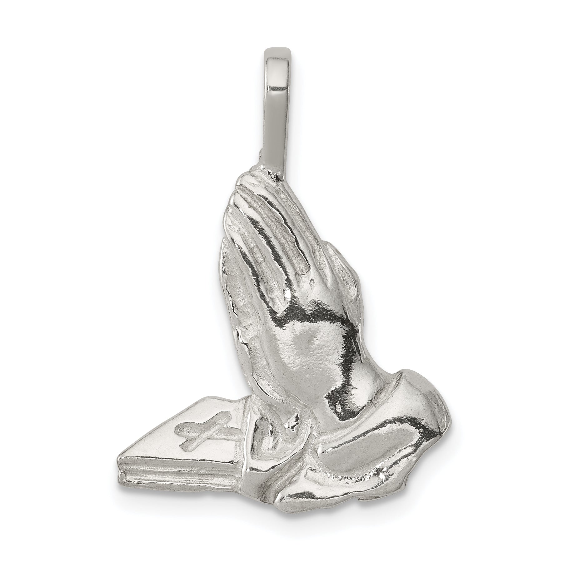 Sterling Silver Praying Hands Charm Main image