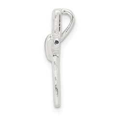 Sterling Silver 925 Cross Pendant for Children with Polished Finish