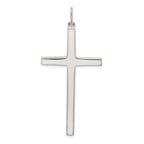 Sophia Jewelers Sterling Silver 925 Polished Latin Cross Pendant with Anti-Tarnish Finish