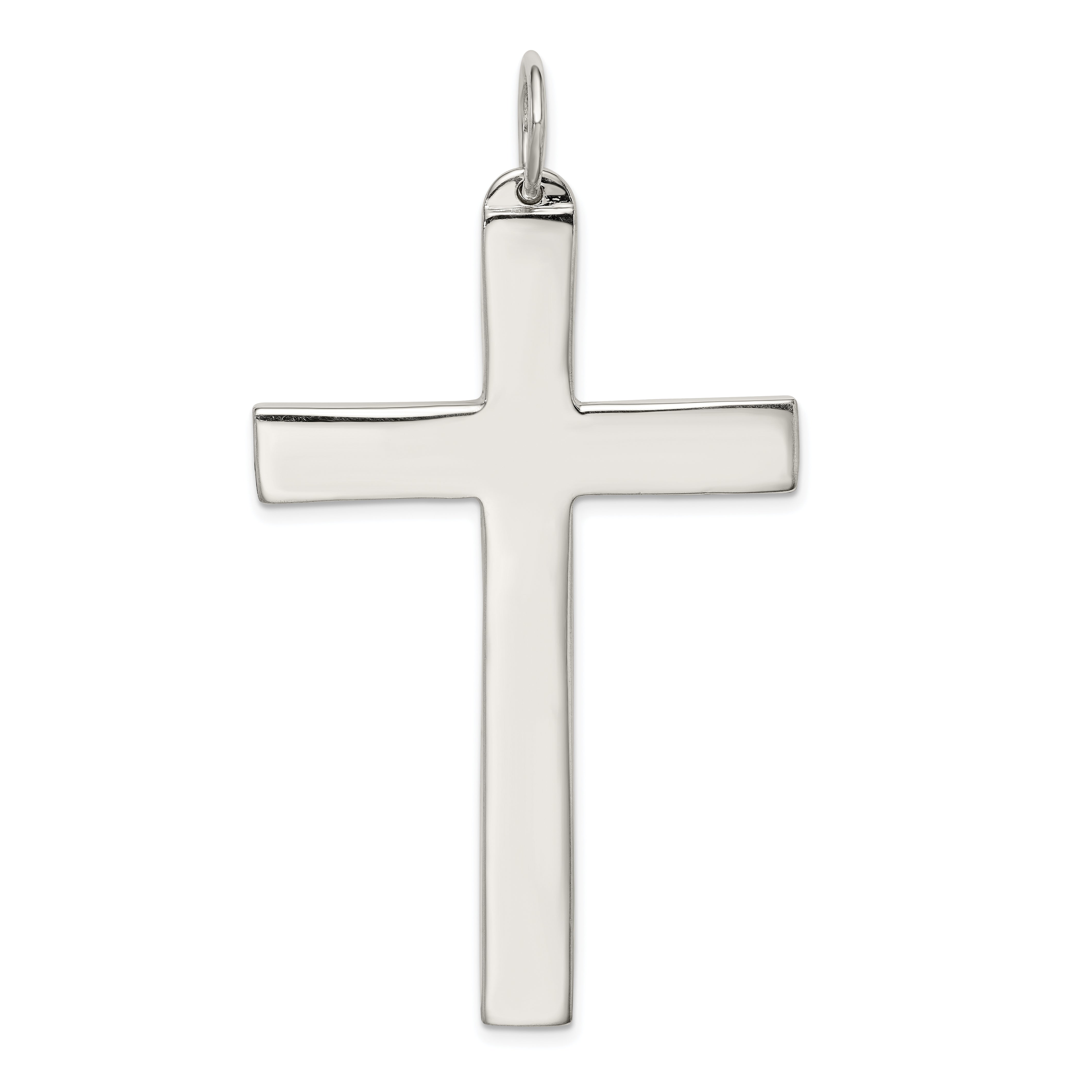 Sophia Jewelers 925 Sterling Silver Polished Cross Pendant Anti-Tarnish