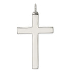 Sophia Jewelers 925 Sterling Silver Polished Cross Pendant Anti-Tarnish
