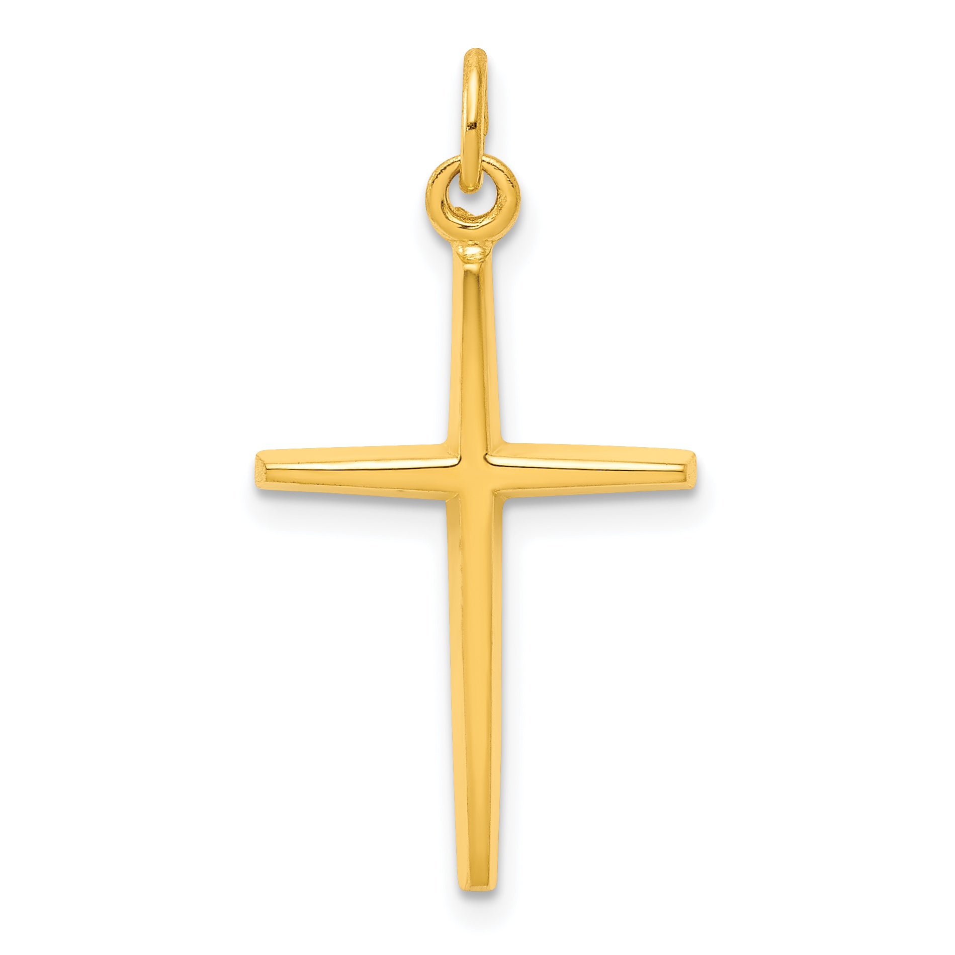Sterling Silver & 24k Gold -plated Passion Cross Charm Main image