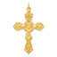 Sterling Silver & 24k Gold -plated INRI Crucifix Pendant