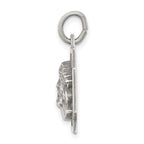 Sophia Jewelers 925 Sterling Silver Antiqued Ecce Homo Charm Vintage Inspired
