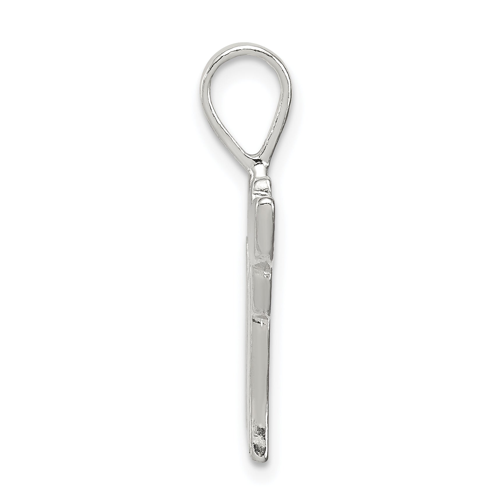 Sophia Jewelers Sterling Silver 925 Chai Pendant with Polished Finish