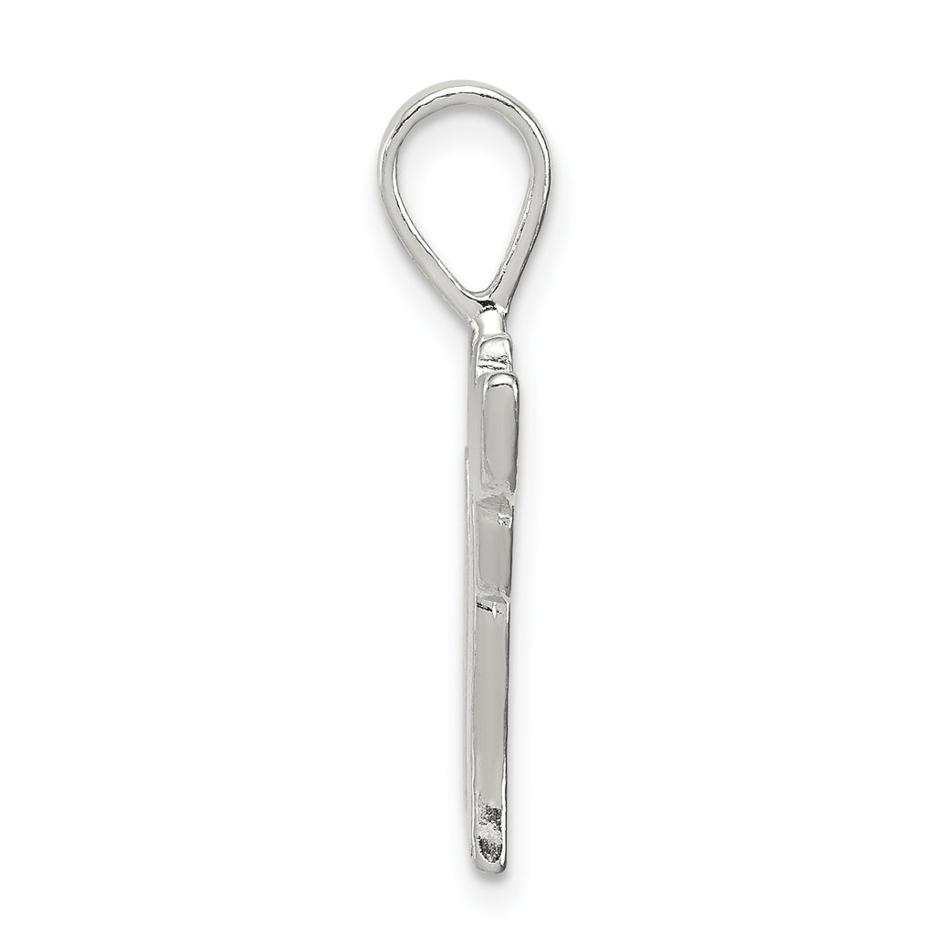 Sophia Jewelers Sterling Silver 925 Chai Pendant with Polished Finish