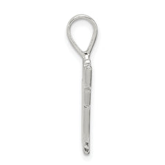 Sophia Jewelers Sterling Silver 925 Chai Pendant with Polished Finish