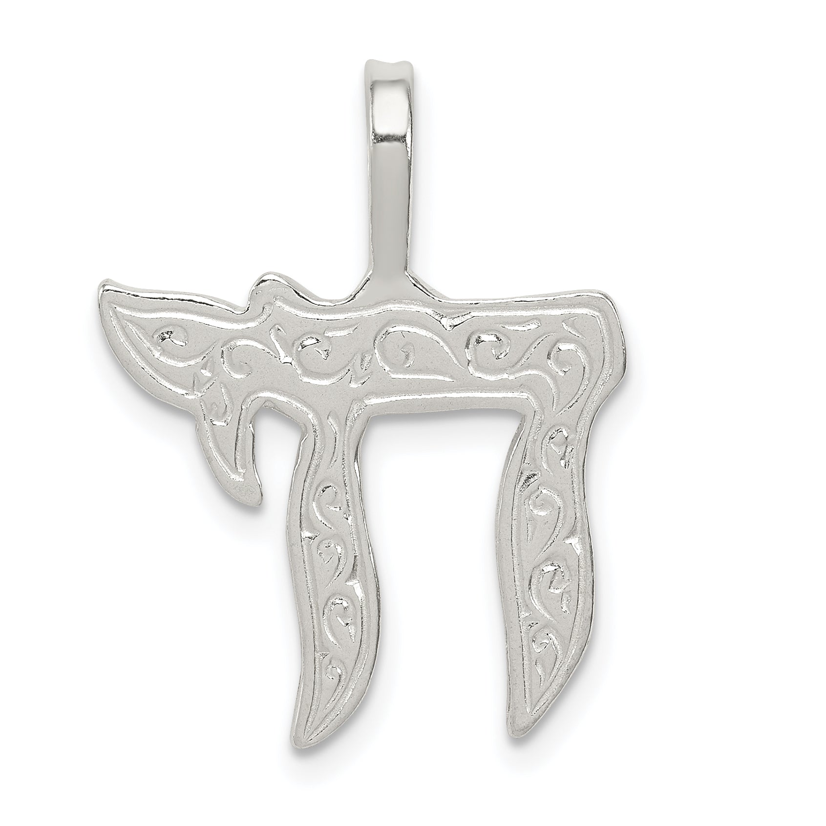Sterling Silver Chai Pendant Main image