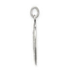 Sterling Silver 925 Antiqued Miraculous Medal Pendant Vintage Charm