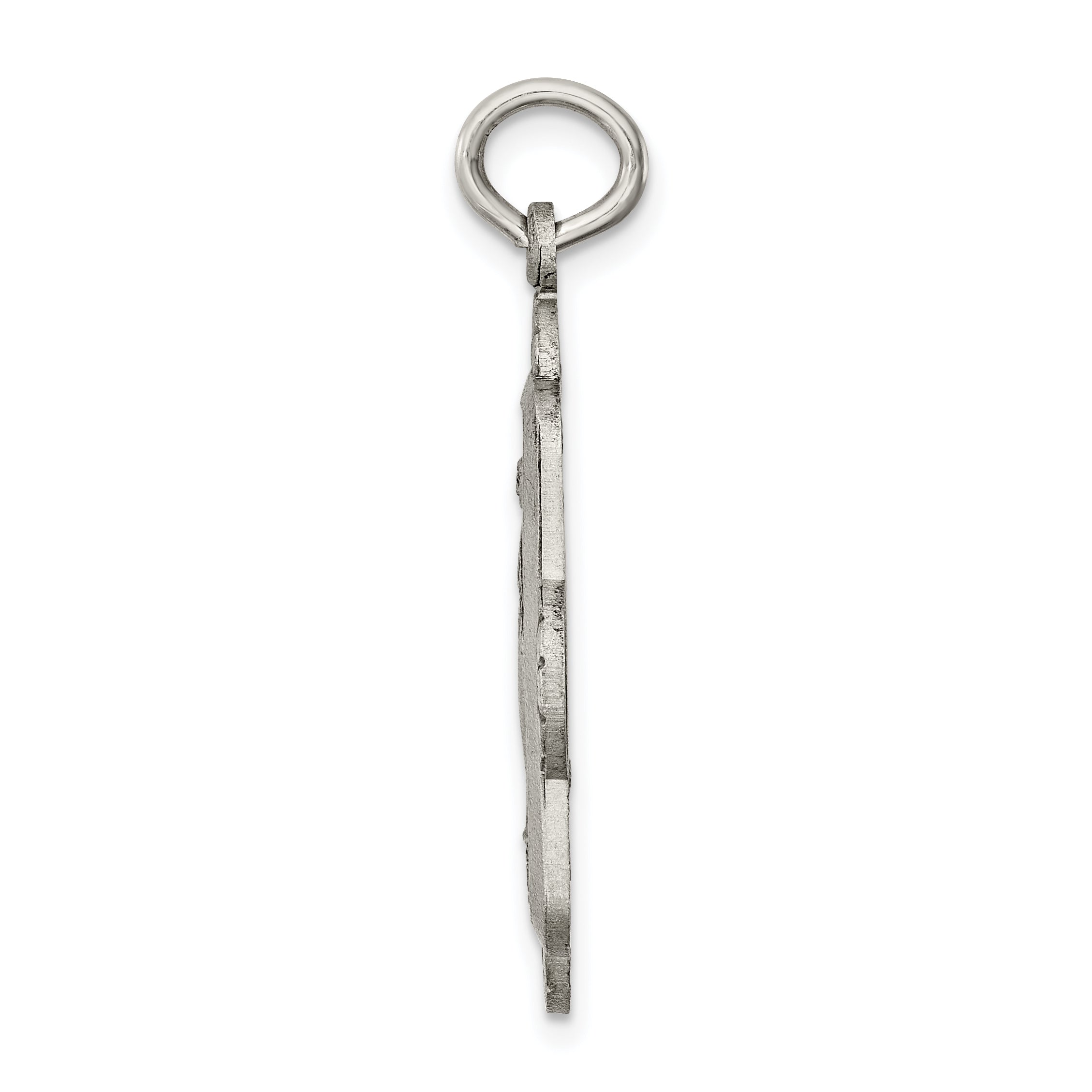 Sophia Jewelers Sterling Silver 925 Vintage Miraculous Medal Pendant Secondary image