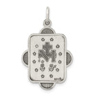 Sophia Jewelers Sterling Silver 925 Vintage Miraculous Medal Pendant