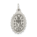 Sophia Jewelers Vintage Sterling Silver Miraculous Medal Pendant