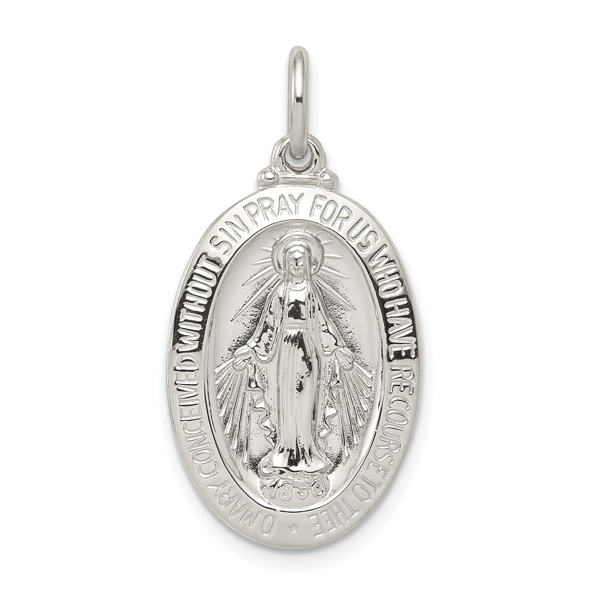 Sterling Silver Miraculous Medal