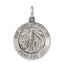 Sterling Silver Antiqued Our Lady of Fatima Medal