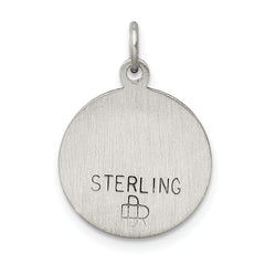Antiqued Sterling Silver Our Lady of Sorrows Pendant Elegantly Crafted