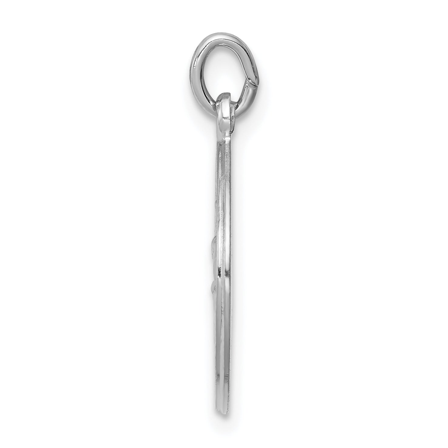 Sterling Silver 925 Saint Christopher Pendant with Rhodium Polish Secondary image