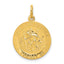 24k Gold-plated Sterling Silver Saint Christopher Medal