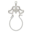 Sterling Silver Heart Charm Holder