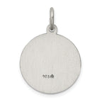 Sterling Silver 925 St. Florian Antiqued Solid Pendant by Sophia Jewelers
