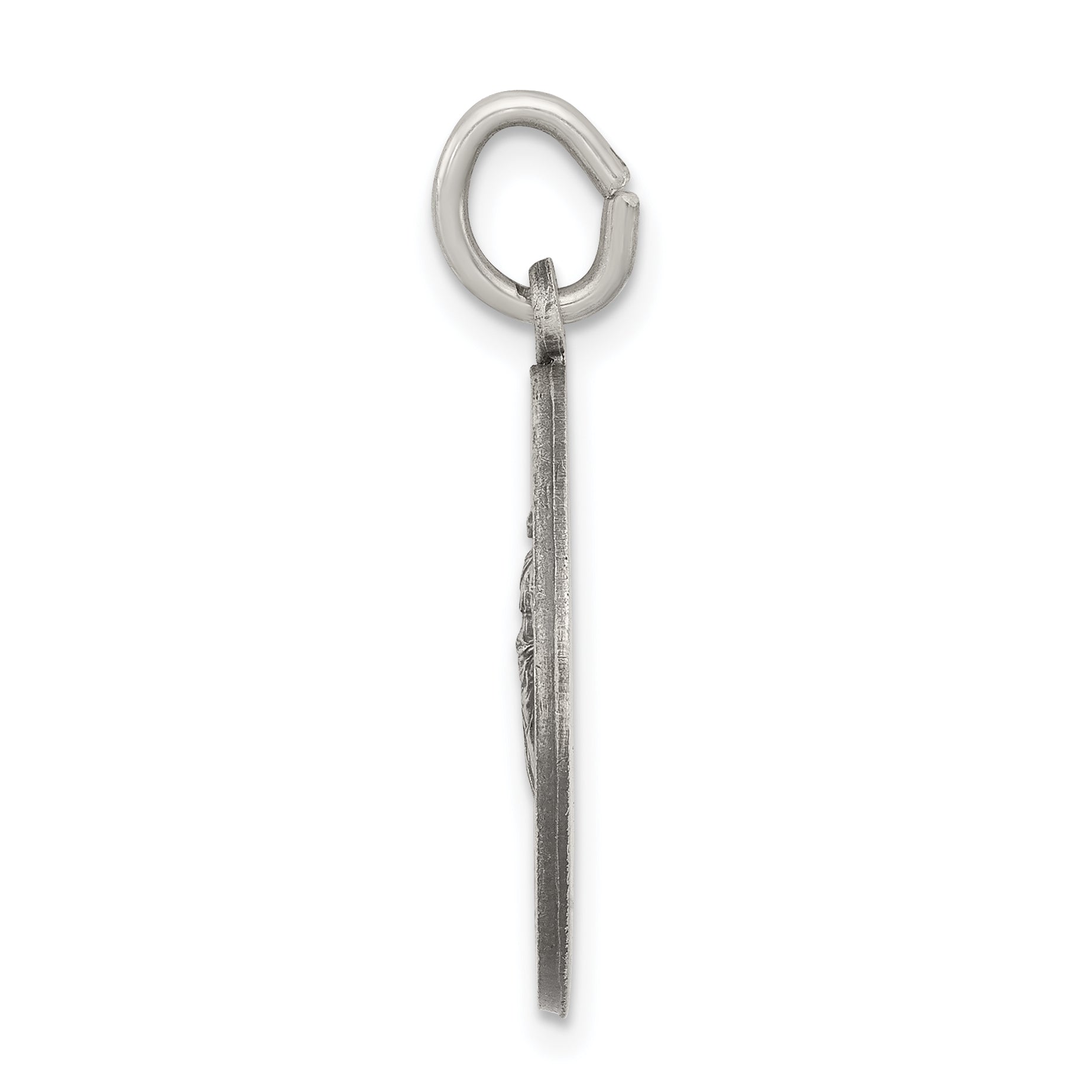 Sophia Jewelers Sterling Silver 925 Saint Martha Antique Charm Pendant Secondary image