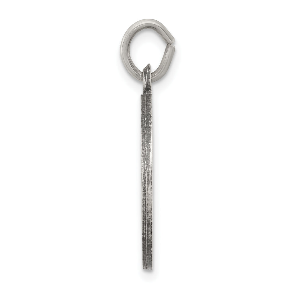 Antiqued Sterling Silver Saint John Neumann Pendant by Sophia Jewelers