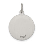 Antiqued Sterling Silver Saint John Neumann Pendant by Sophia Jewelers