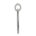 Antiqued Sterling Silver Saint Roch Medal Pendant Vintage Inspired