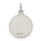 Sophia Jewelers Sterling Silver Antiqued Guardian Angel Children's Pendant