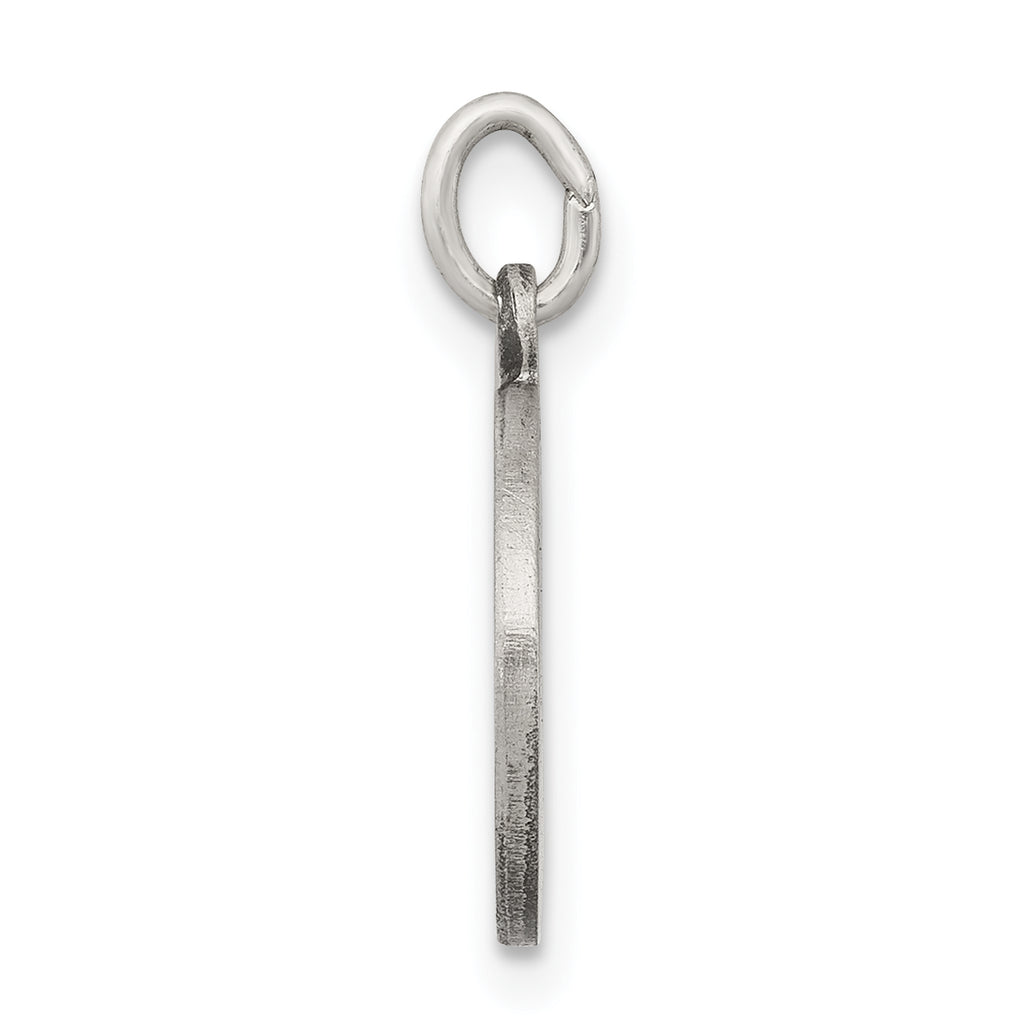 Sterling Silver 925 Antiqued First Communion Charm for Children