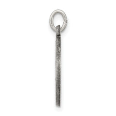 Sterling Silver 925 Antiqued Communion Medal Pendant by Sophia Jewelers