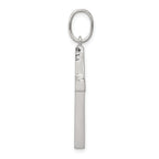 Sophia Jewelers Sterling Silver 925 Polished Cross Pendant with Anti-Tarnish Finish