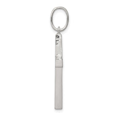 Sophia Jewelers Sterling Silver 925 Polished Cross Pendant with Anti-Tarnish Finish