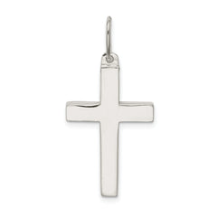Sophia Jewelers Sterling Silver 925 Polished Cross Pendant with Anti-Tarnish Finish