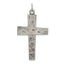 Sterling Silver Antiqued Cross Pendant