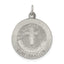 Sterling Silver Antiqued Confirmation Medal