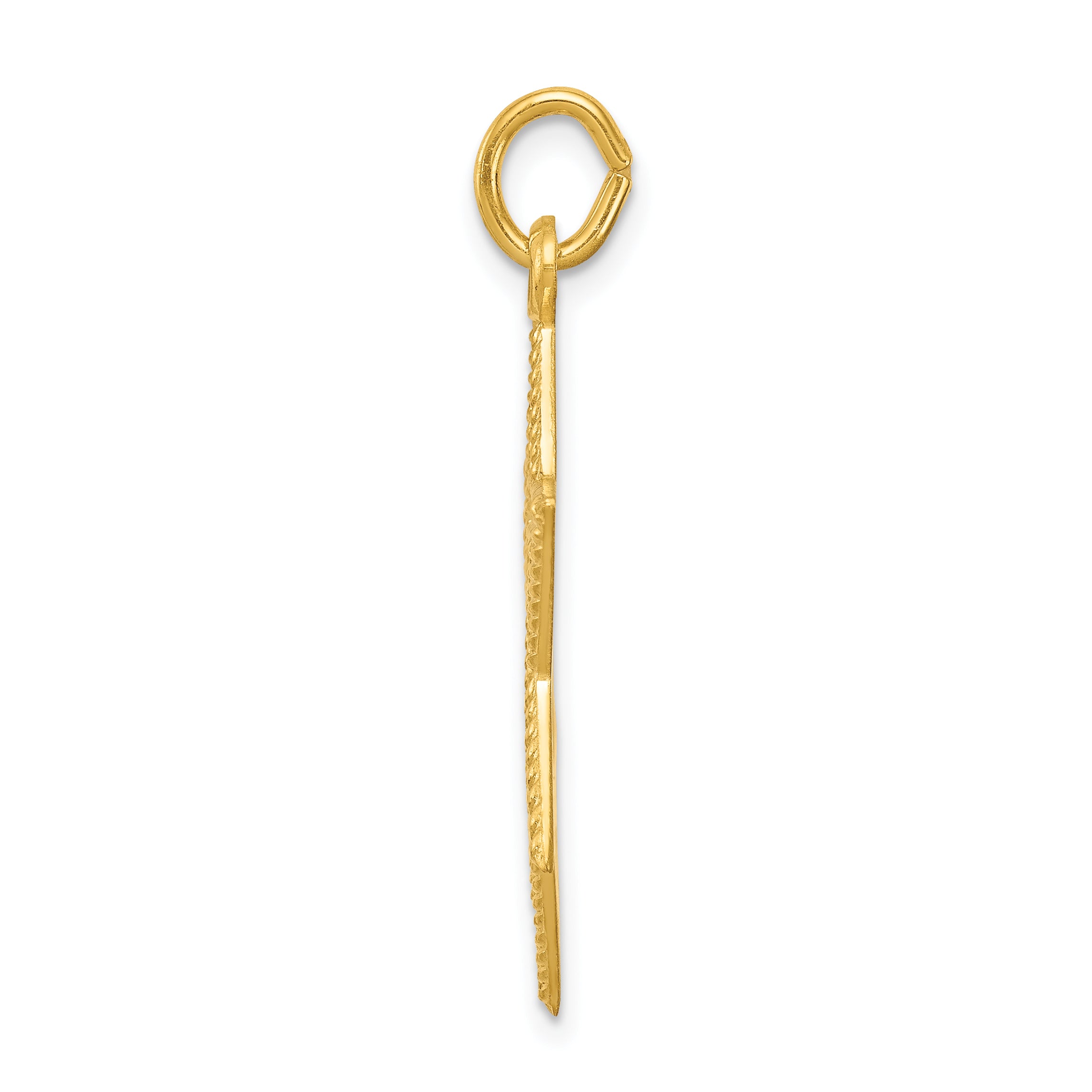 24k Gold-Plated Sterling Silver Star of David Pendant with Polished Finish Secondary image