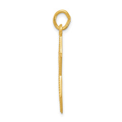 24k Gold-Plated Sterling Silver Star of David Pendant with Polished Finish