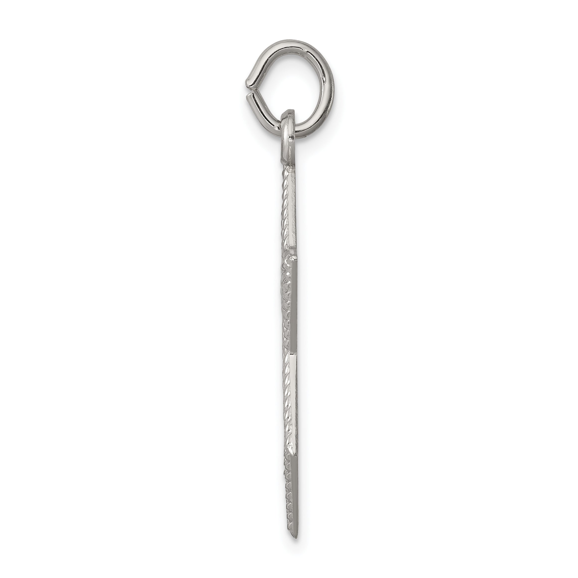 Sophia Jewelers Sterling Silver Star of David Charm Polished Anti-Tarnish