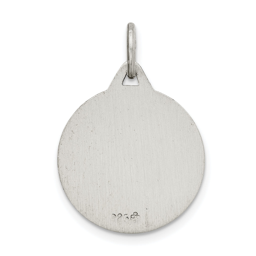 Sophia Jewelers Sterling Silver Star of David Pendant with Antiqued Finish