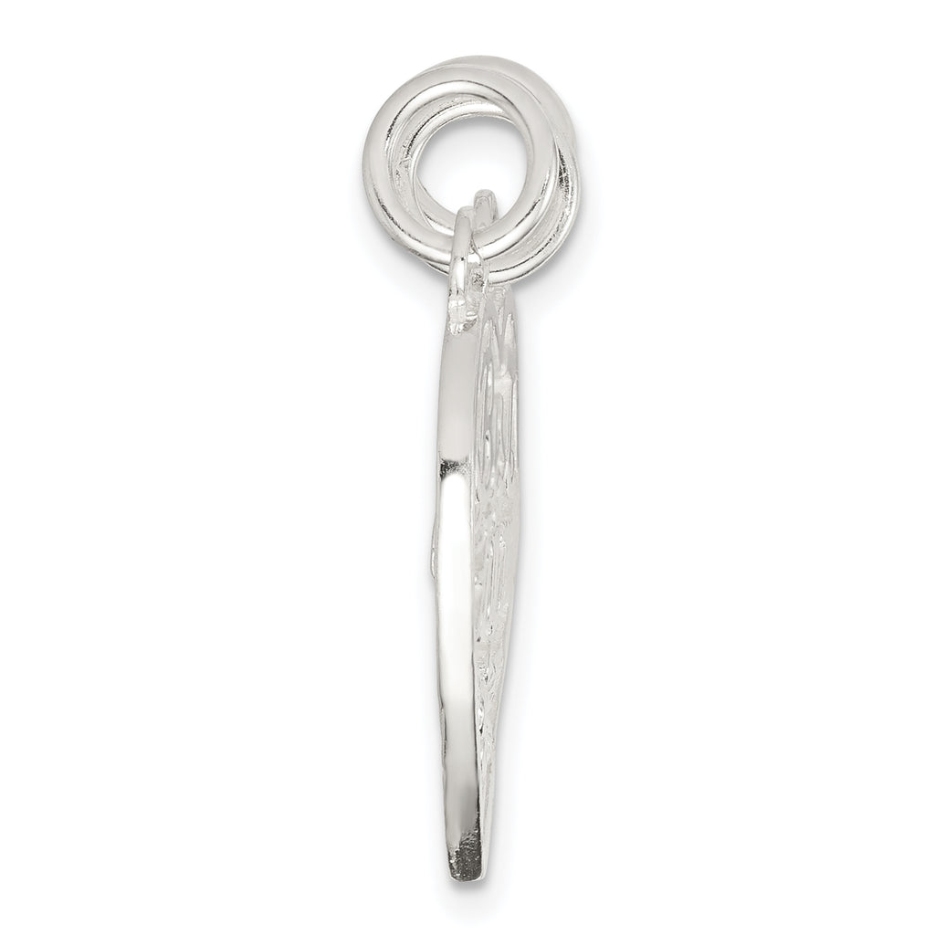 Sophia Jewelers Sterling Silver 925 Best Friends Heart Charm Set
