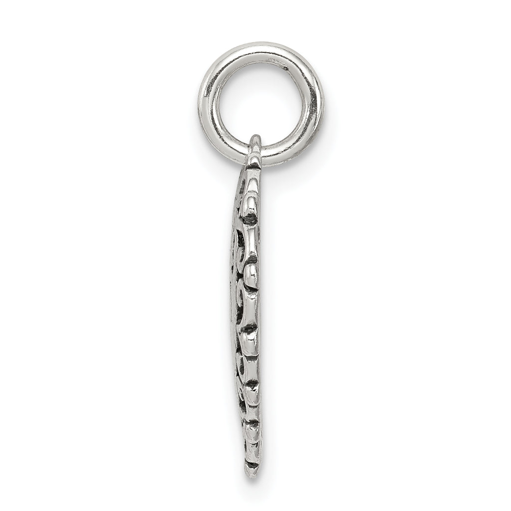 Antiqued Sterling Silver 925 Pendant for Daddy's Little Girl