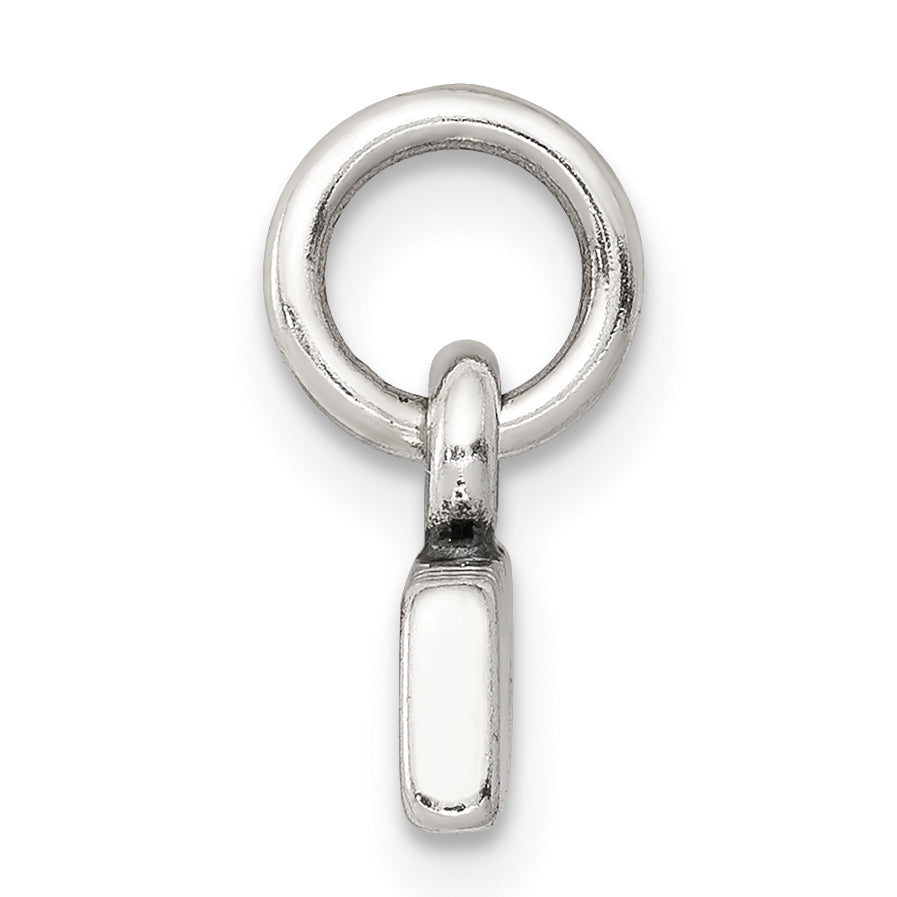 Sterling Silver 925 Grandma Charm with Polished Antique Finish Secondary image