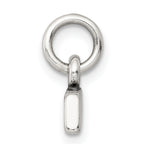 Sterling Silver 925 Grandma Charm with Polished Antique Finish