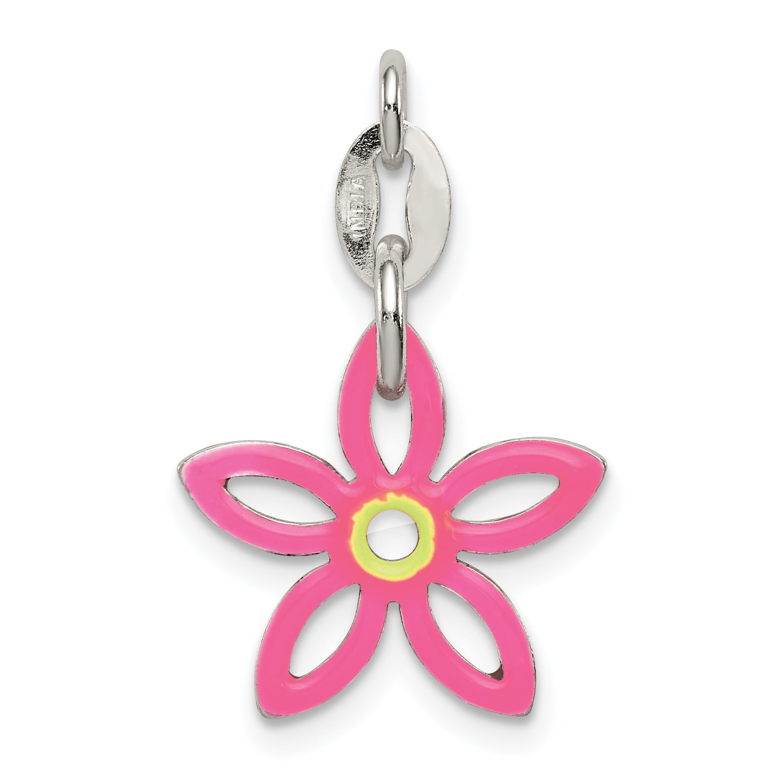 Sterling Silver Enameled Charm Main image