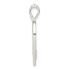 Sterling Silver 925 Best Friend Heart Pendant with Polished Finish