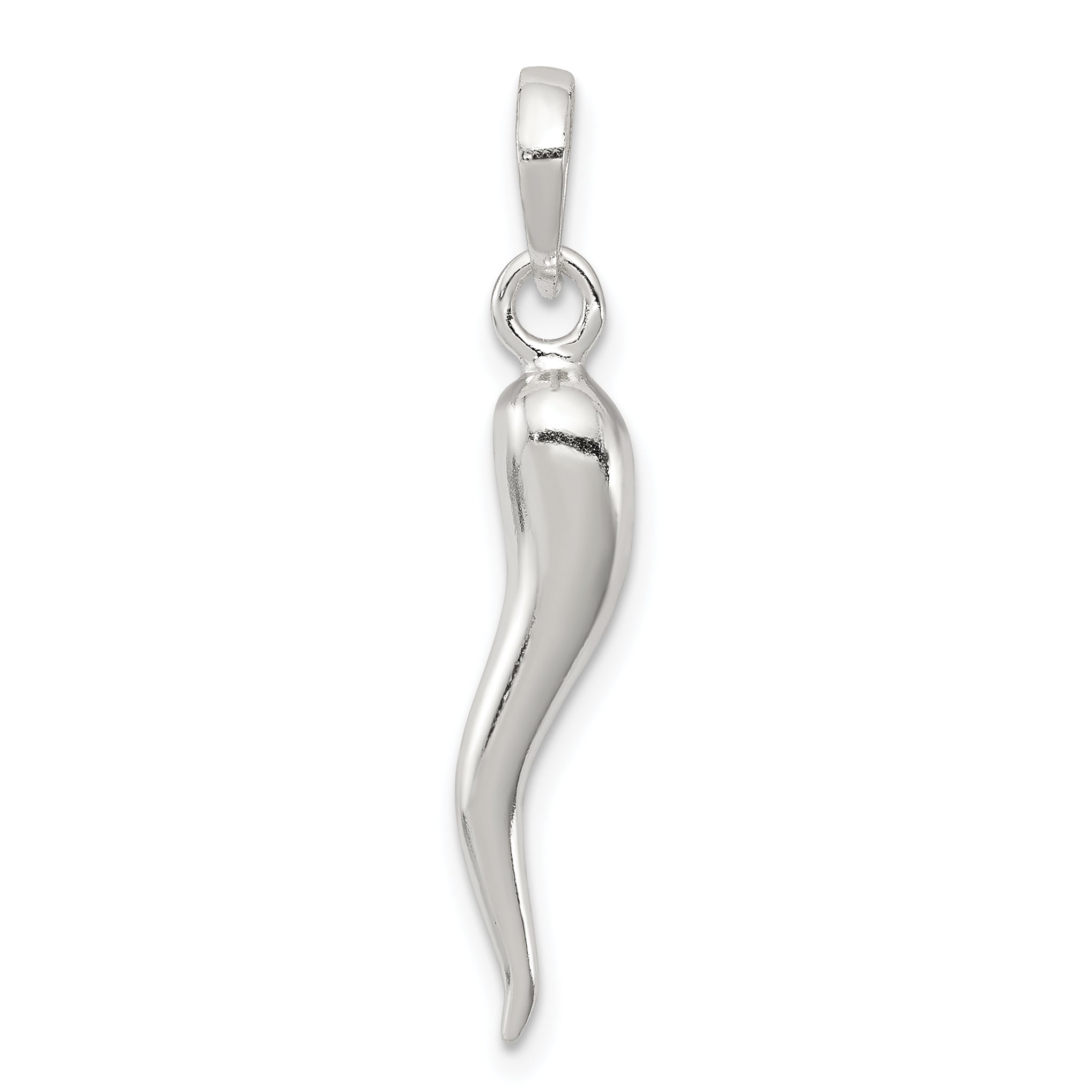 Sterling Silver Italian Horn Main image