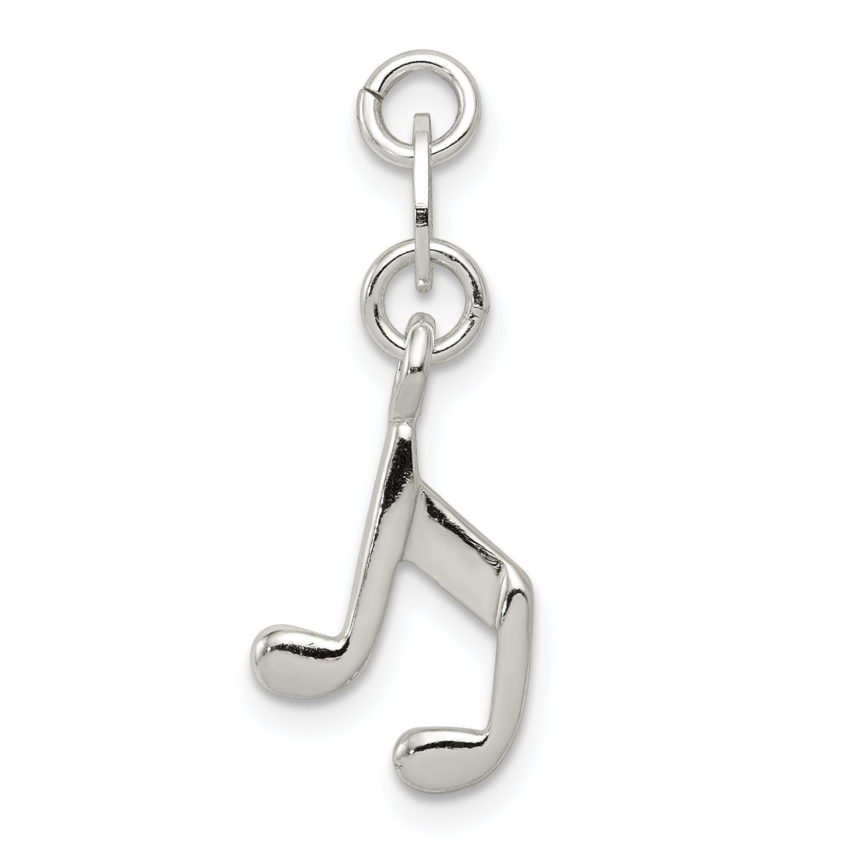 Sterling Silver Music Note Charm Main image