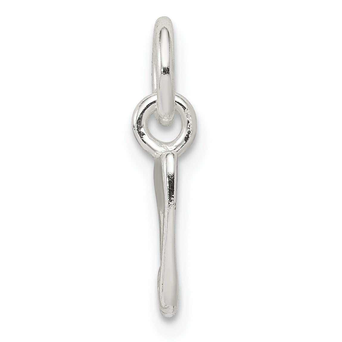 Sterling Silver 925 Music Note Charm with Polished Anti-Tarnish Finish Secondary image